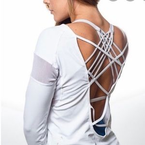 Ptula open back shirt